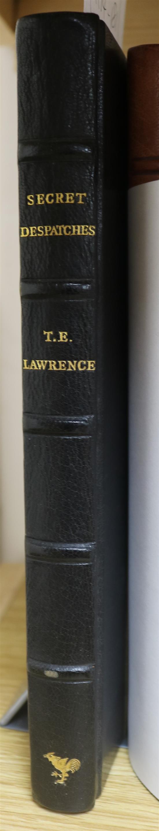 Golden Cockerel Press. Lawrence, Thomas Edward - Secret Dispatches from Arabia,